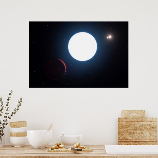 Poster Système Triple Étoiles Hd 131399 (Cuisine)