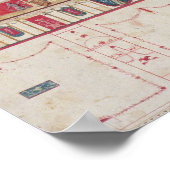 Poster T31456 Étude d'une Fresque romaine, 1775 (avec/c,  (Coin)