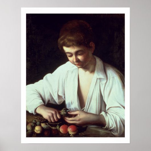 Poster T31971 A Young Boy Peeling (Devant)