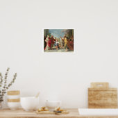 Poster T32126 Chrétien Preaching in the Temple (Cuisine)