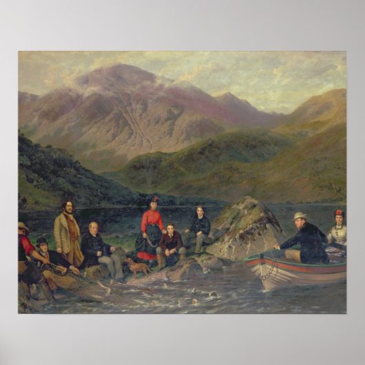 Poster T7833 Pêche à Haweswater (Devant)