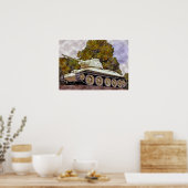 Poster T-34 Réservoir russe, Mémorial de guerre soviétiqu (Cuisine)