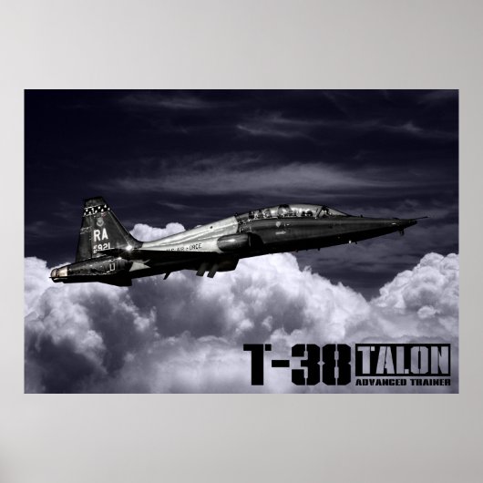 Poster T-38 Talon (Devant)