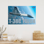 POSTER T-38C TALON (Cuisine)