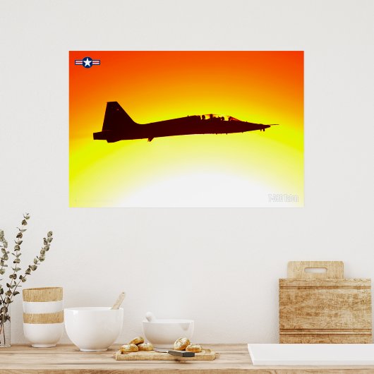 POSTER T-38C TALON (Cuisine)