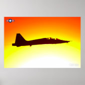 POSTER T-38C TALON (Devant)