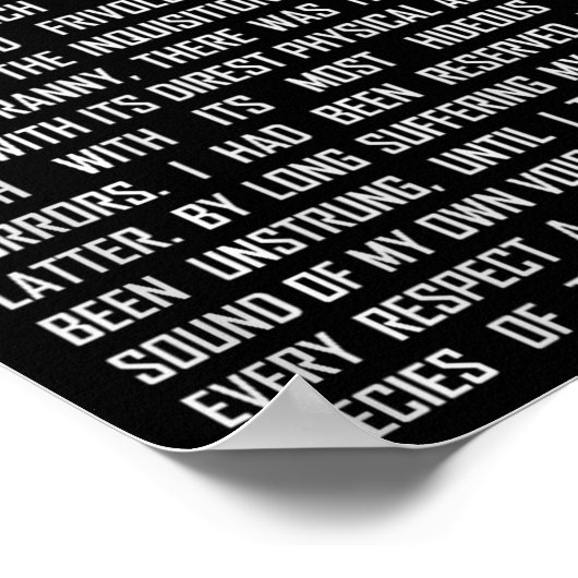 Poster T And The Pendulum Edgar Allan E Etry Excerpt Prem (Coin)