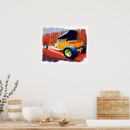 Poster T-Bucket (Cuisine)