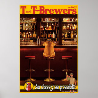 Poster T- en T-brouwerijen