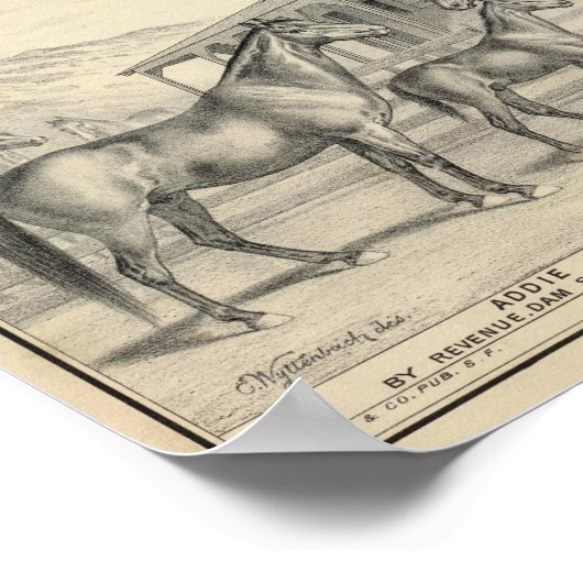 Poster T Ferme d'hiver (Coin)