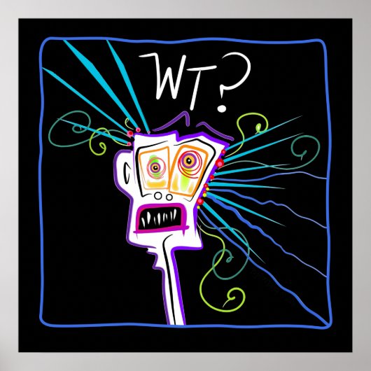 Poster T.N.-O. ? QUEL ? ? EMOJI Meemogie (Devant)