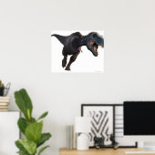Poster T Rex (Bureau à domicile)