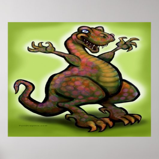 Poster T-Rex (Devant)