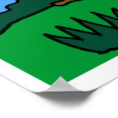 Poster T-Rex ! ! ! 24x32 Roar ! ! ! (Coin)