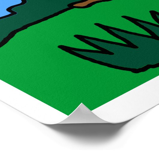 Poster T-Rex ! ! ! 24x32 Roar ! ! ! (Coin)