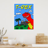 Poster T-Rex ! ! ! 24x32 Roar ! ! ! (Cuisine)