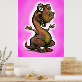 Poster T-Rex bébé (Cuisine)
