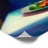 Poster T Rex Chef (Coin)