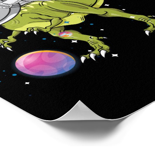 Poster T-Rex Dinosaur Astro T-Rex (Coin)