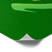 Poster T-Rex Dinosaure Squelette (Coin)