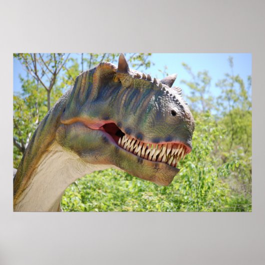 Poster T-Rex Dinosuar (Devant)