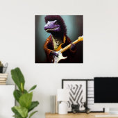 Poster T Rex Guitartist (Bureau à domicile)