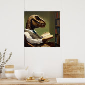 Poster T Rex Lecture (Cuisine)