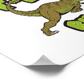 Poster T-Rex-regels (Hoek)