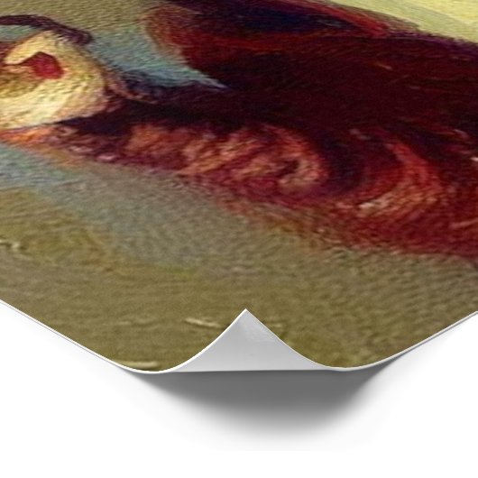 Poster T Rex Shakespeare (Coin)