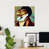 Poster T Rex Shakespeare (Bureau à domicile)