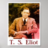 Poster T. S. Eliot (Devant)