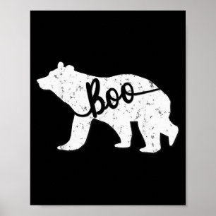Poster T-shirt assorti avec un surnom Funny Boo Bear