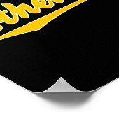 Poster T Shirt athée de style baseball d'équipe (Coin)