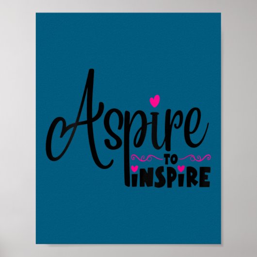 Poster T-shirt cadeau motivationnel sitive pour femmes As (Devant)