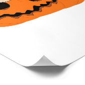 Poster T-shirt Citrouille Halloween Sloth Classic (Coin)