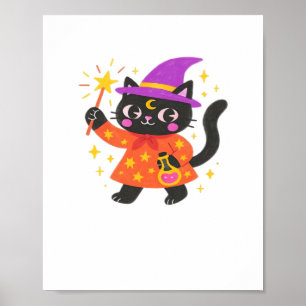 Poster T-Shirt classique chatte celestial étincelant