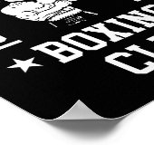 Poster T Shirt de boxe drôle pour boxeurs (Coin)