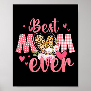 Poster T-shirt de la fête des mères pour maman de la part