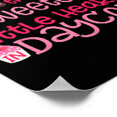 Poster T Shirt de la Saint-Valentin pour Enseignant Cadea (Coin)