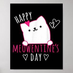 Poster T-shirt de la Saint-Valentin pour filles avec un c