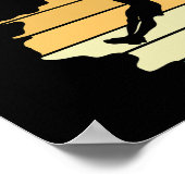 Poster T Shirt Graphique d'Aventure d'Escalade de Roche  (Coin)