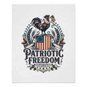 Poster T-shirt graphique vectoriel de gardien de poulet p