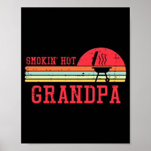 Poster T-shirt homme grand-père smokin chaud poitrine cou