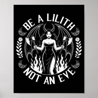 Poster T-shirt Homme Sois Une Lilith Pas Une Eve Hallowee
