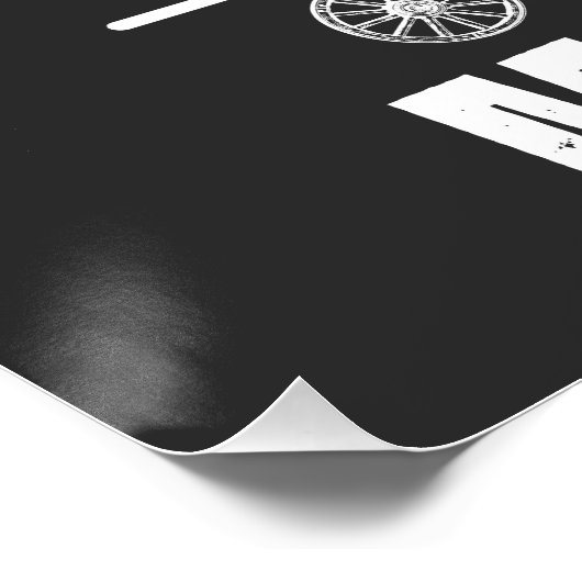 Poster T-shirt Lover Vélo | Chemise T Lover Vélo | Cadeau (Coin)