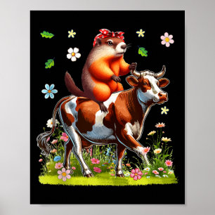 Poster T-shirt pour enfants amoureux de l'agriculteur de 