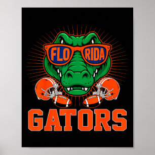 Poster T-shirt Rétro Gators Mignons Gators Femmes Hommes