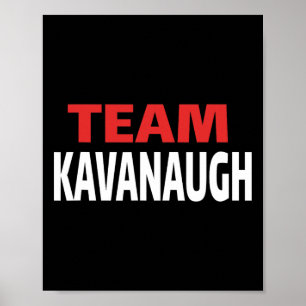 Poster T Shirt Soutien Brett Kavanaugh Scotus Trump