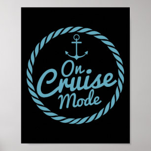 Poster T-shirt tendance pour famille en vacances en crois