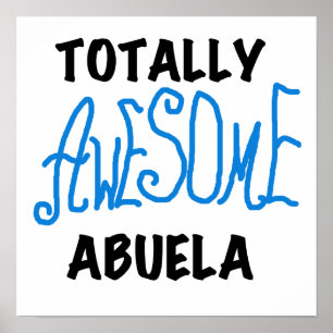 Poster T-shirts et cadeaux bleus totalement impressionnan